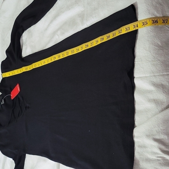 NWT Forever 21 Black Sweater Dress Longsleeve Black Size Small - Picture 8 of 10